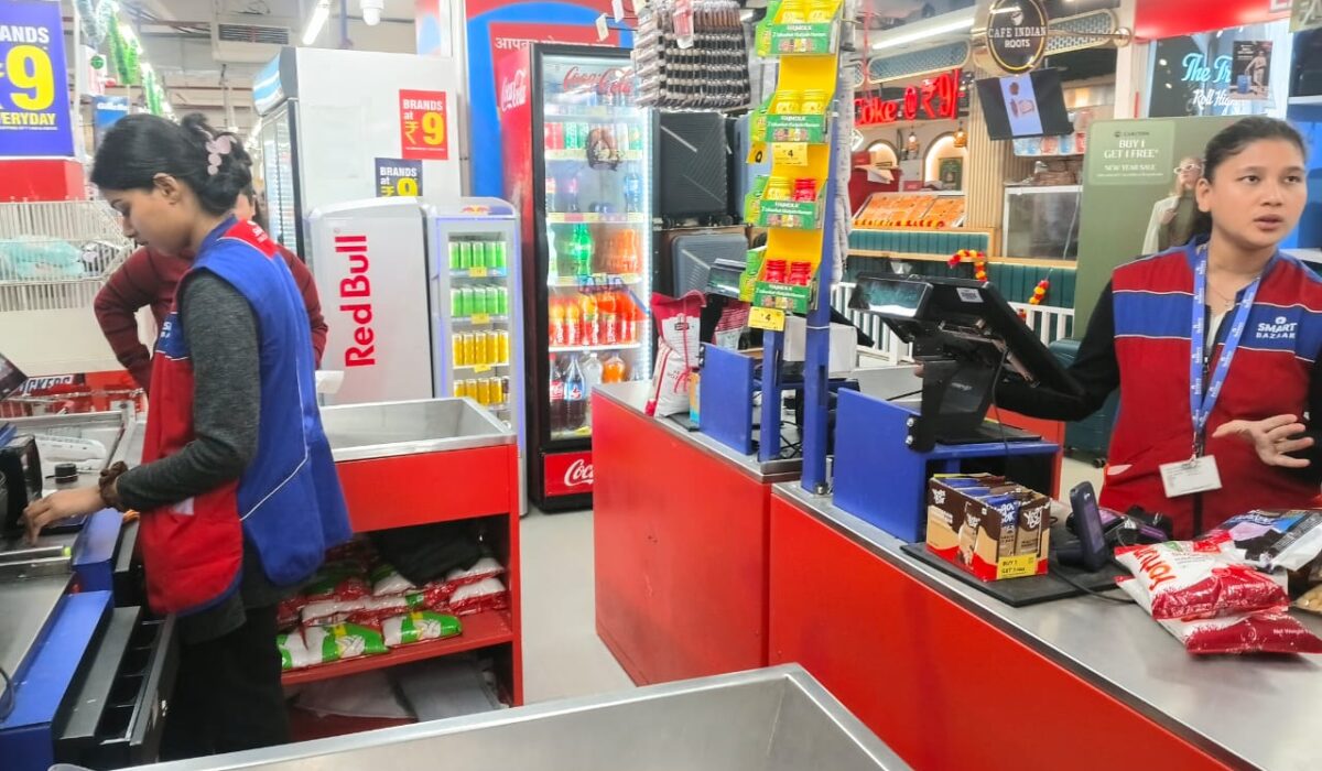 Women Manning the Counters